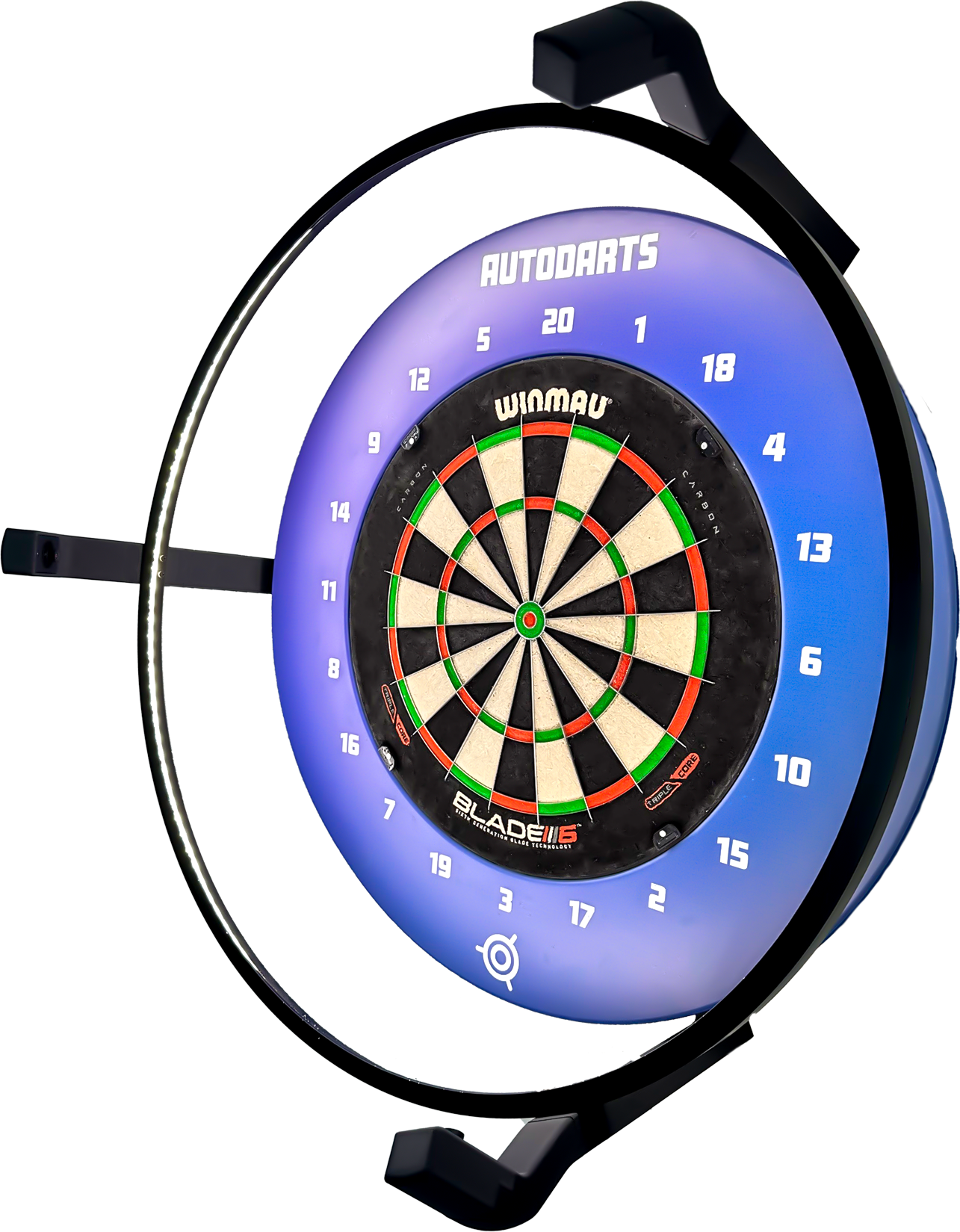 A self-built Autodarts setup